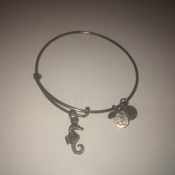 Alex and Ani Jewelry - Alex and Ani Silver Seahorse Bracelet